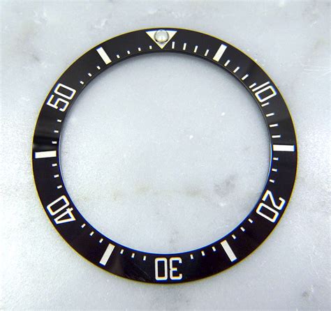 bezel insert rolex|original rolex bezel replacement.